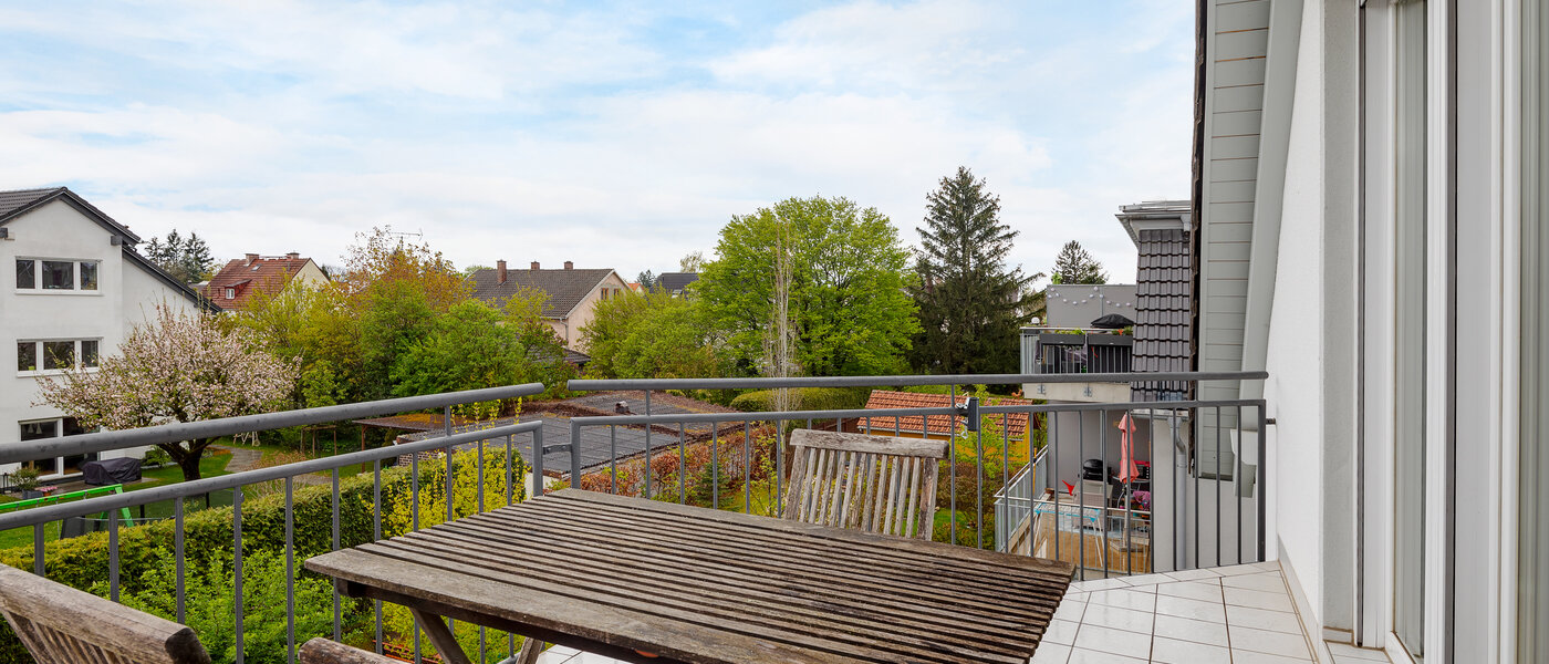 attico München Lerchenau 02 balcone 12556