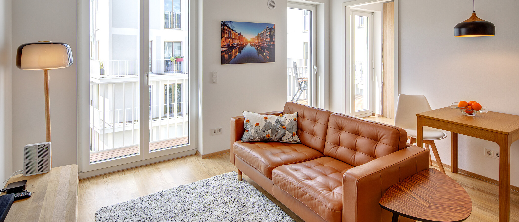 appartamento München Maxvorstadt 03 zona living 12562