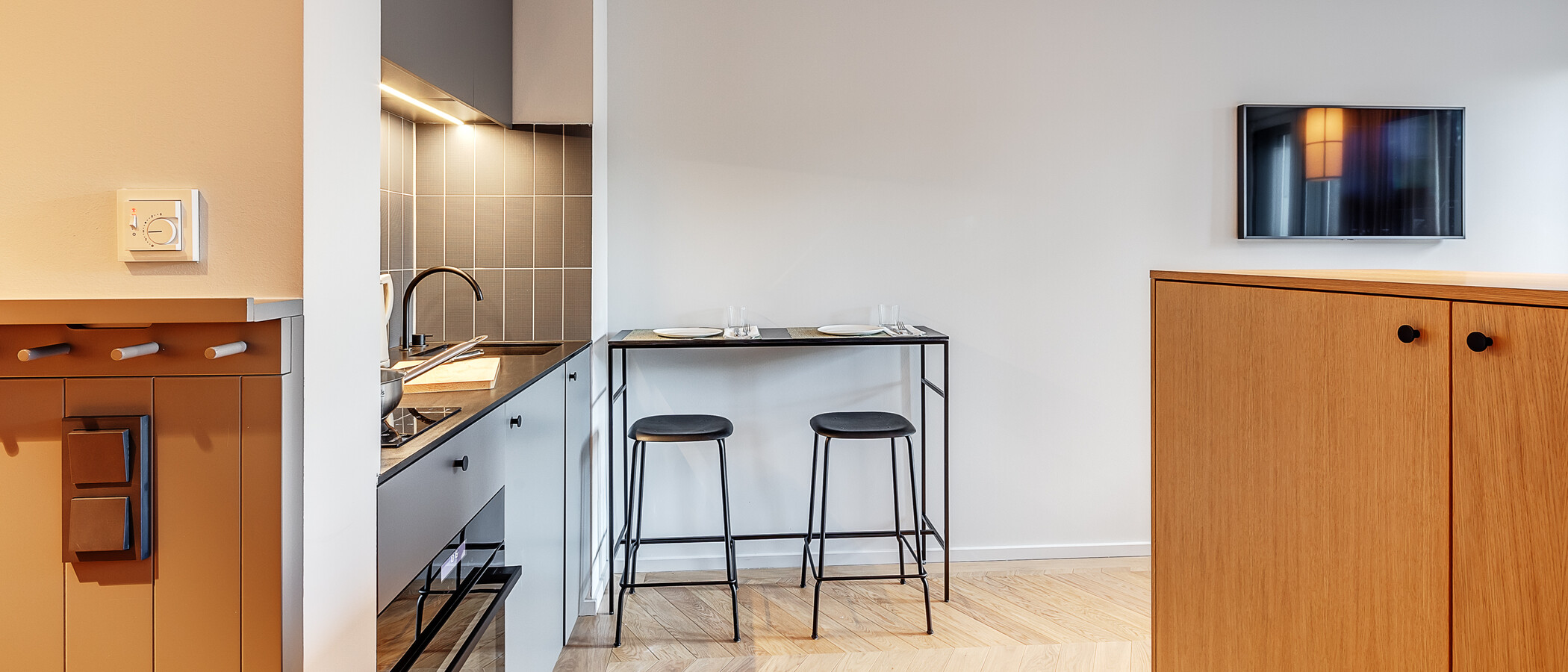 appartamento München Herzogpark 03 zona living 12566