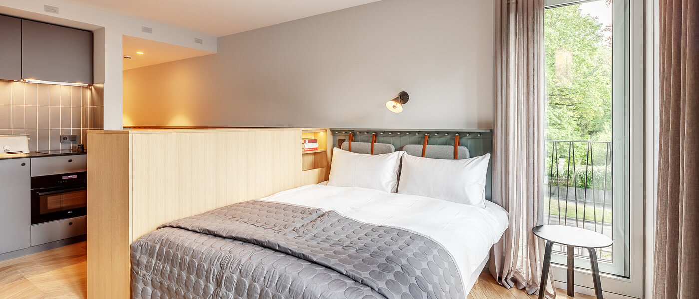 appartamento München Herzogpark 01 zona notte 12567