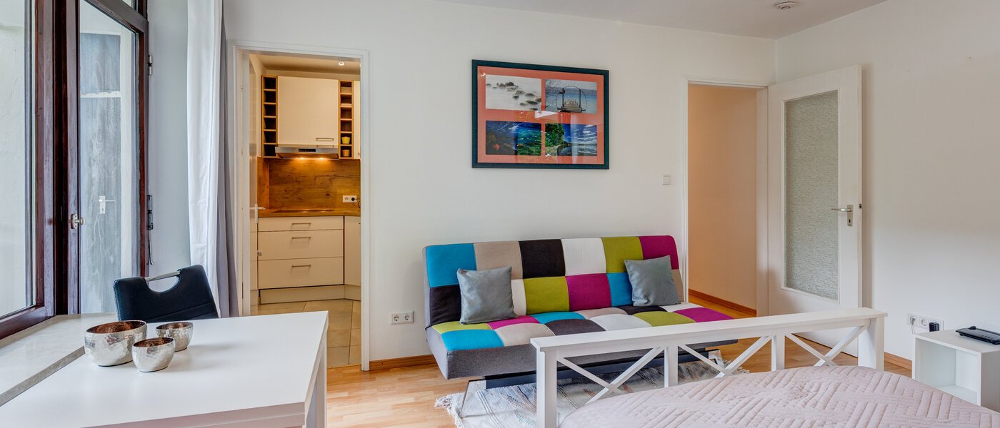 appartamento München Obermenzing 04 zona living 12573