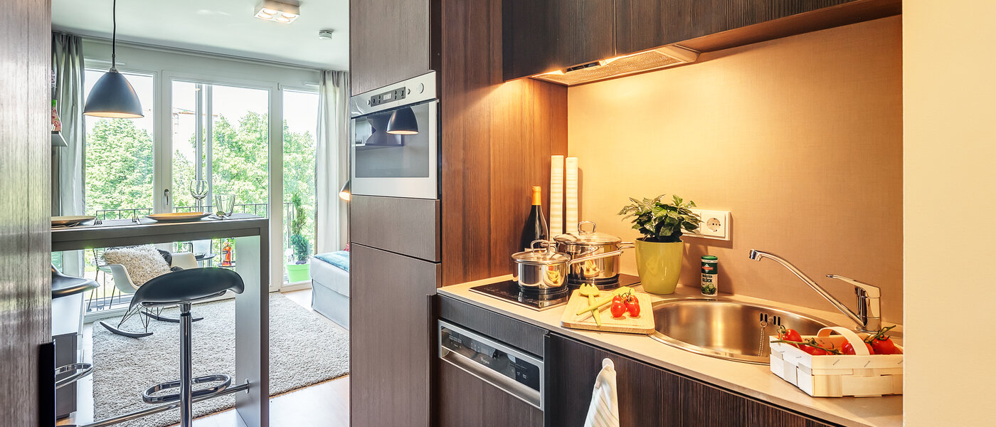 abitazione München Schwabing-West (rund um den Hohenzollernplatz) 02 cucina 12583