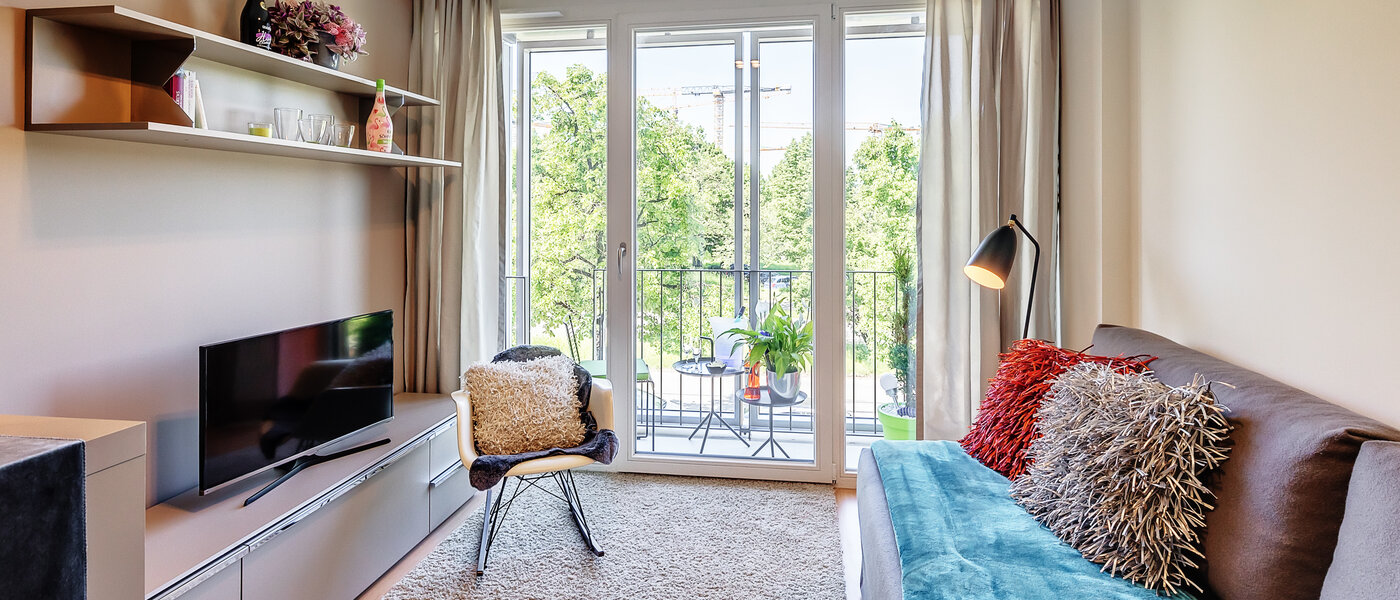 abitazione München Schwabing-West (rund um den Hohenzollernplatz) 02 zona living 12583