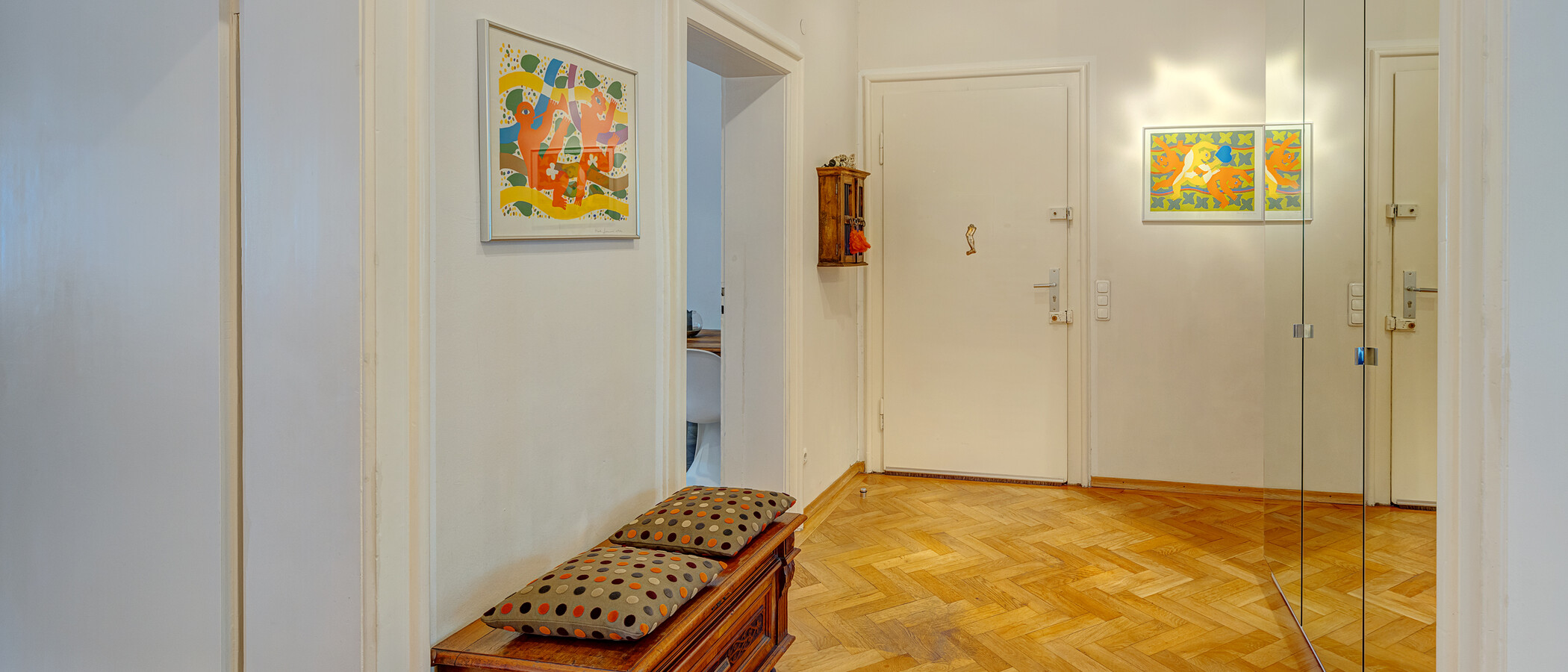appartamento München Schwabing 01 ingresso/corridioio 12591