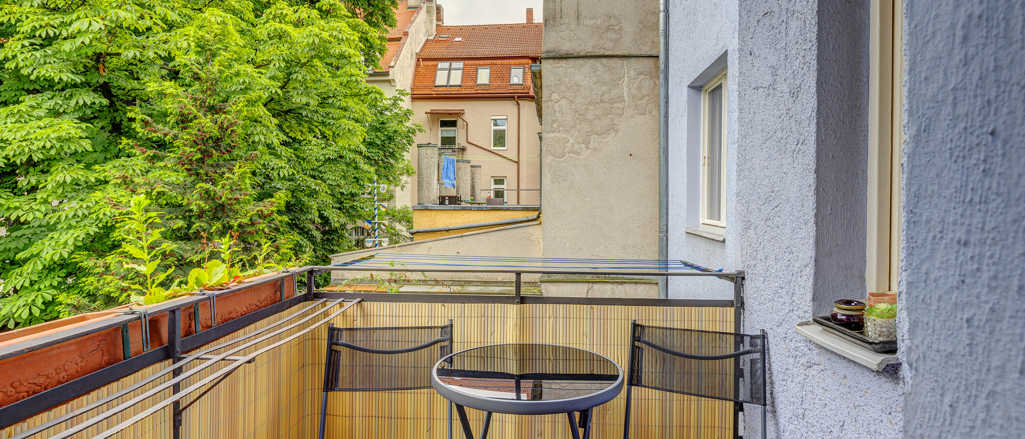 appartamento München Schwabing 01 balcone 12591