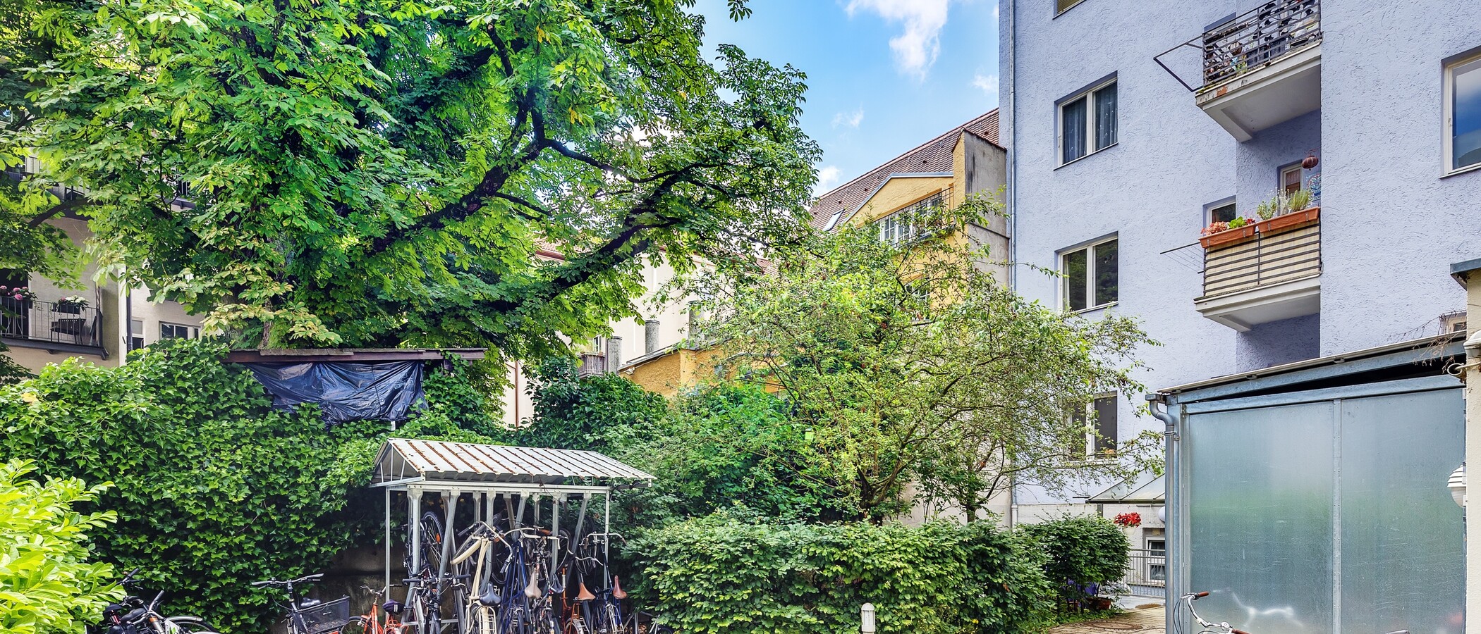 appartamento München Schwabing 02 cortile interno  12591