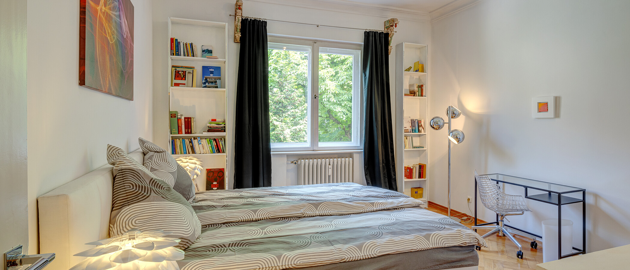 appartamento München Schwabing 01 1° camera da letto 12591
