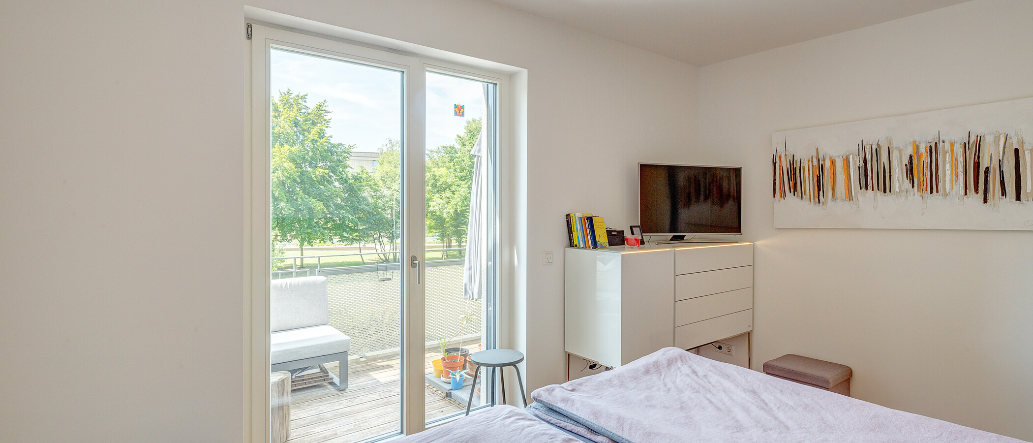 appartamento München Schwabing - Domagkpark 04 camera da letto 12597