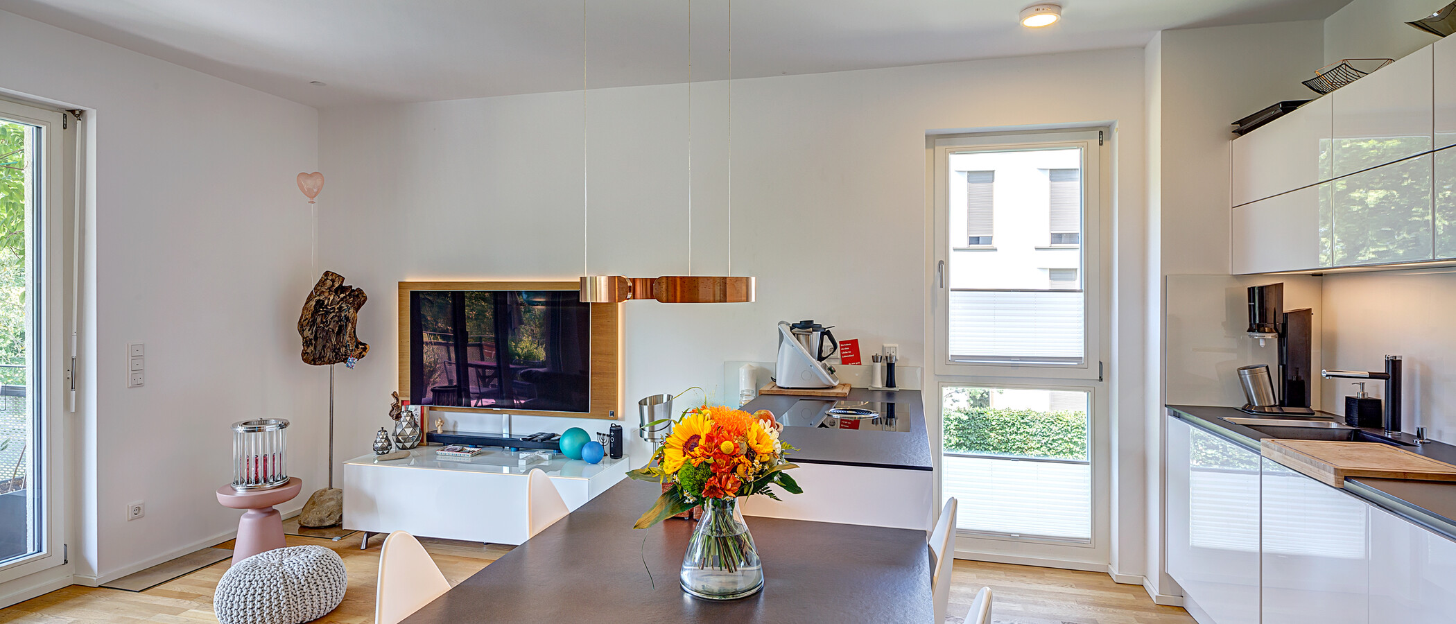 appartamento München Schwabing - Domagkpark 02 zona living 12597