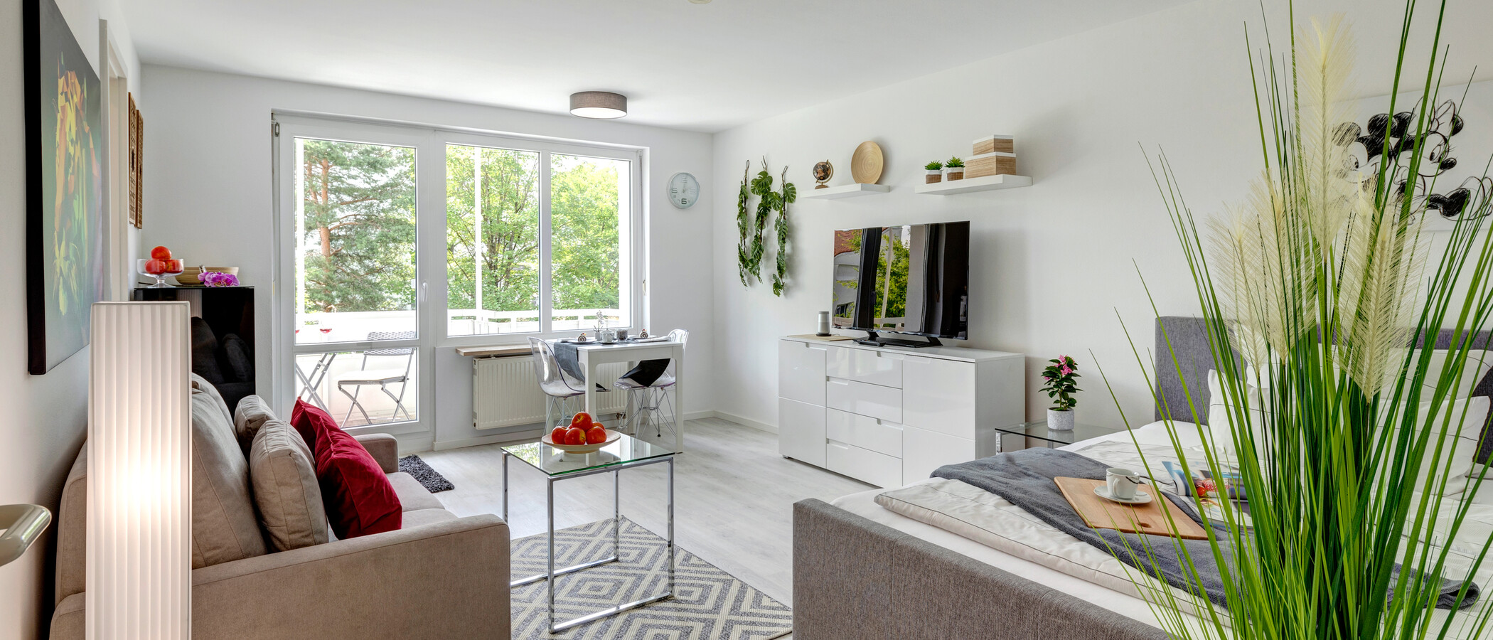 appartamento München Pasing 01 zona living 12600