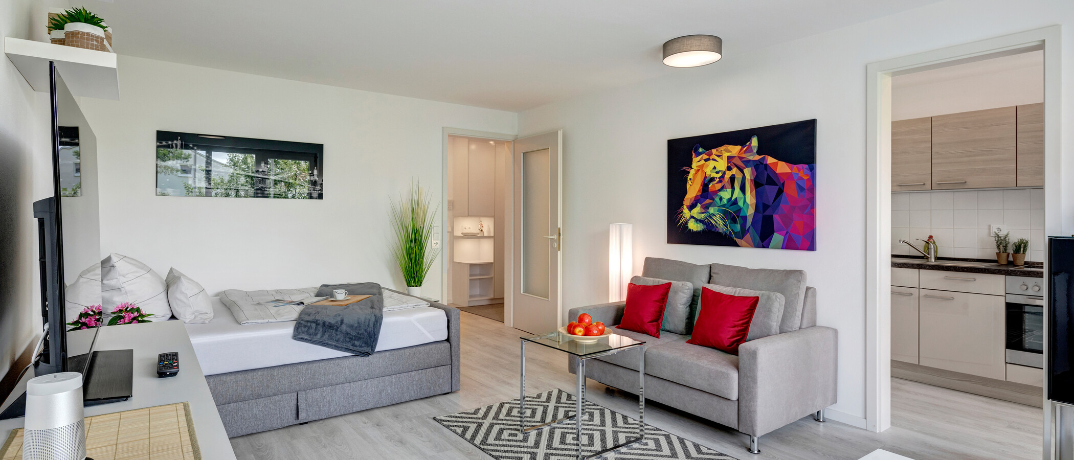 appartamento München Pasing 05 zona living 12600