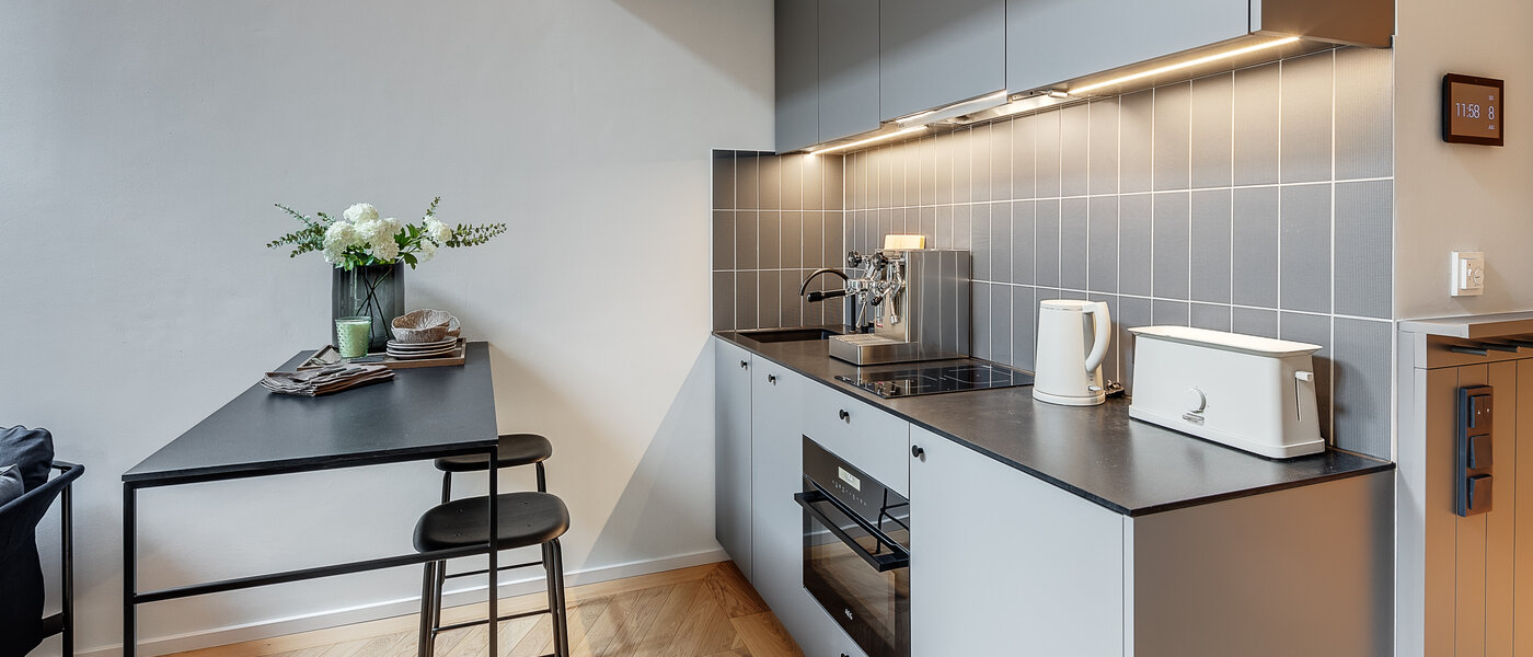 maisonnette con galleria München Herzogpark 01 cucina 12611