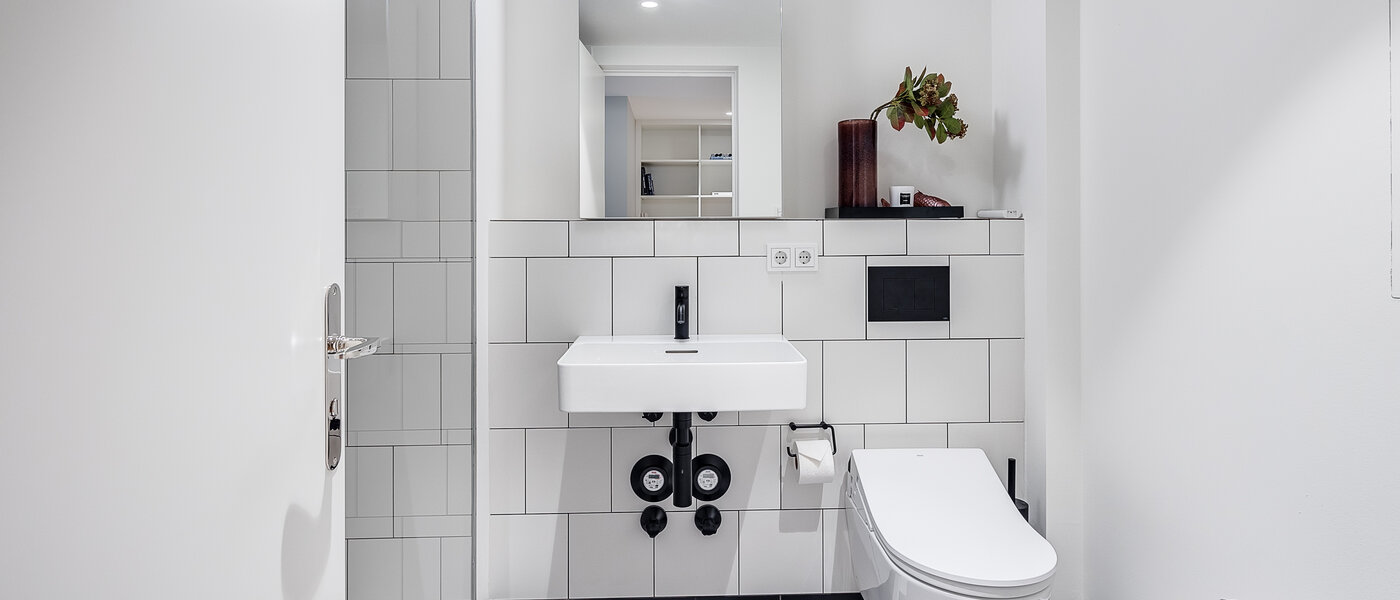 maisonnette con galleria München Herzogpark 02 bagno 12611