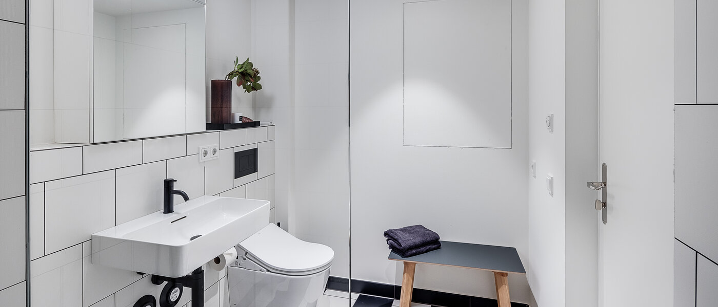 maisonnette con galleria München Herzogpark 04 bagno 12611