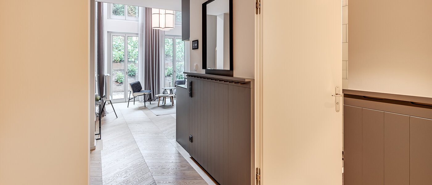 maisonnette con galleria München Herzogpark 01 ingresso/corridioio 12611