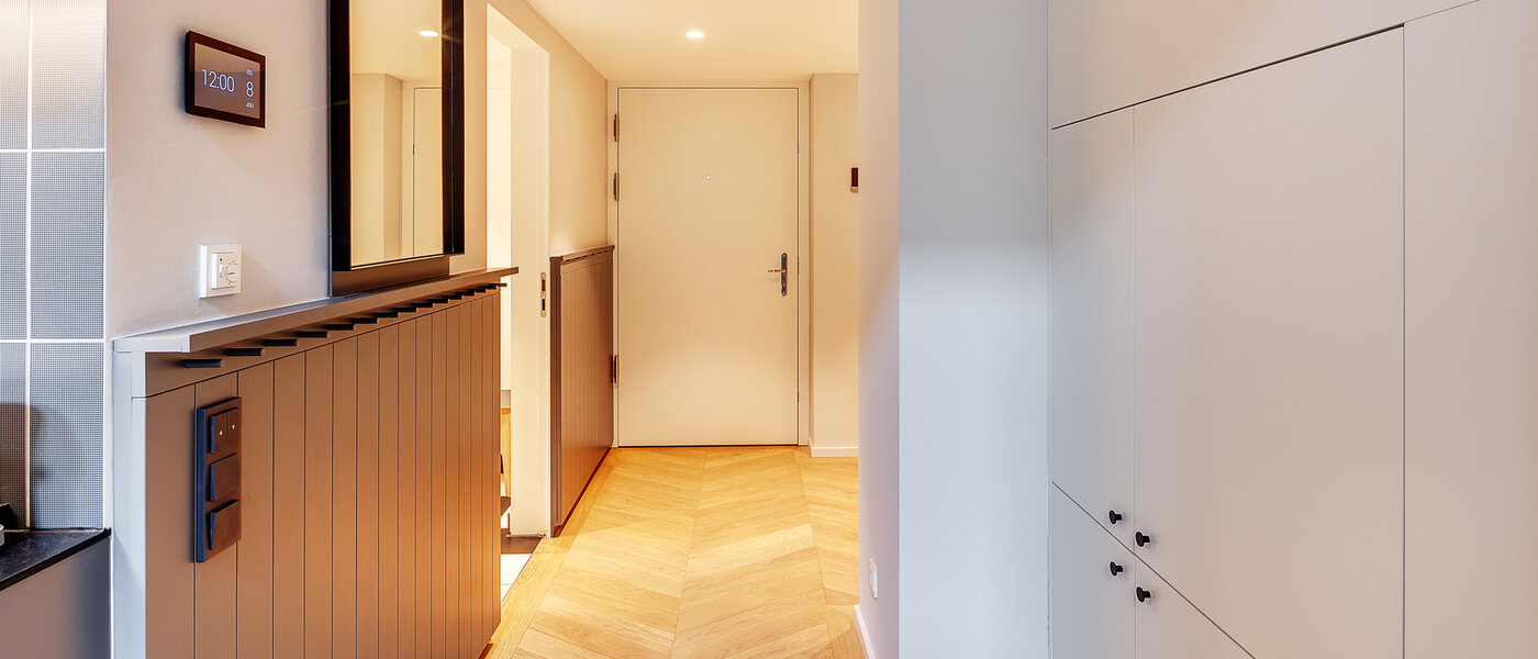 maisonnette con galleria München Herzogpark 02 ingresso/corridioio 12611