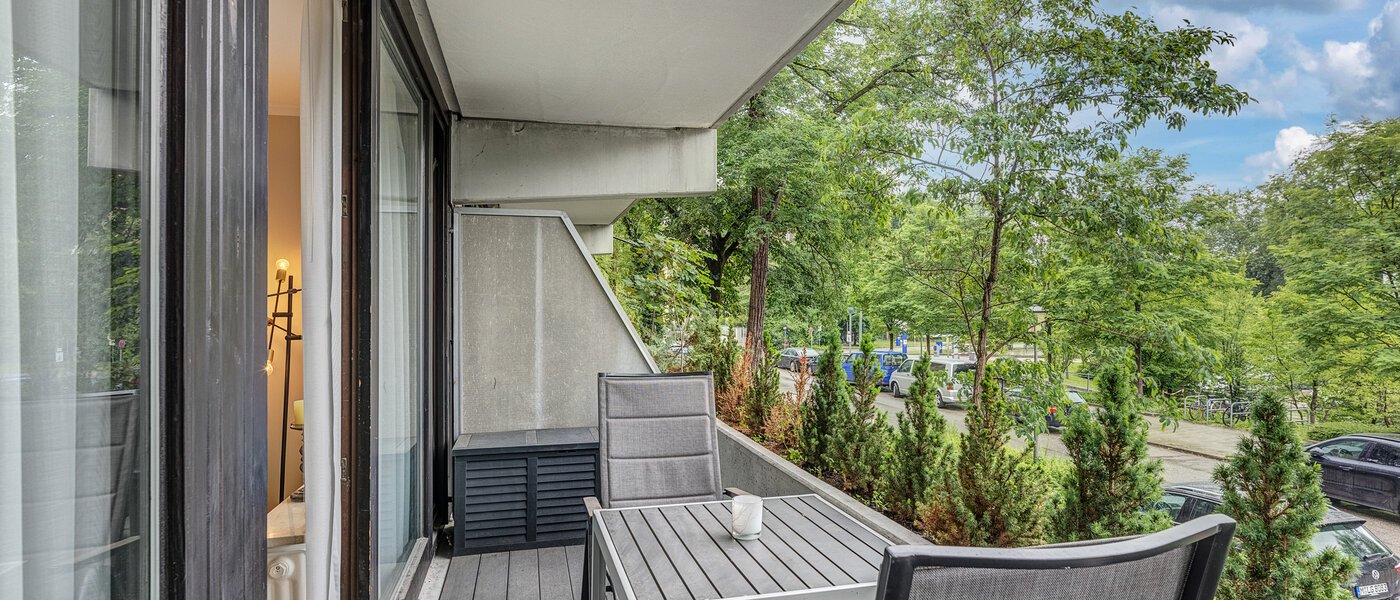 appartamento München Nymphenburg 01 balcone 12614