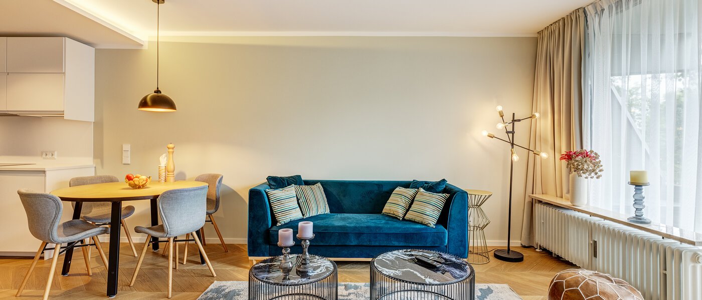 appartamento München Nymphenburg 01 zona living 12614