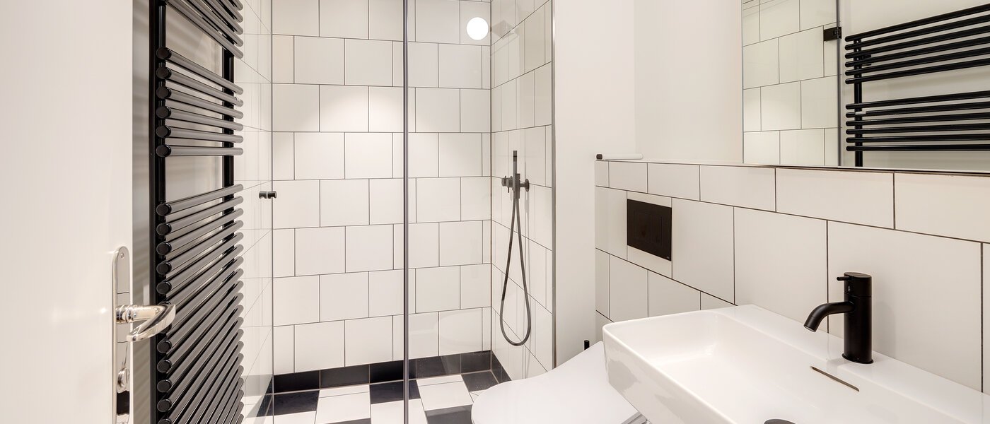 maisonnette con galleria München Herzogpark 01 bagno 12615