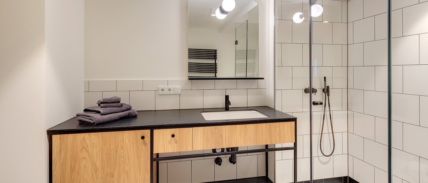 maisonnette con galleria München Herzogpark 01 bagno 12616