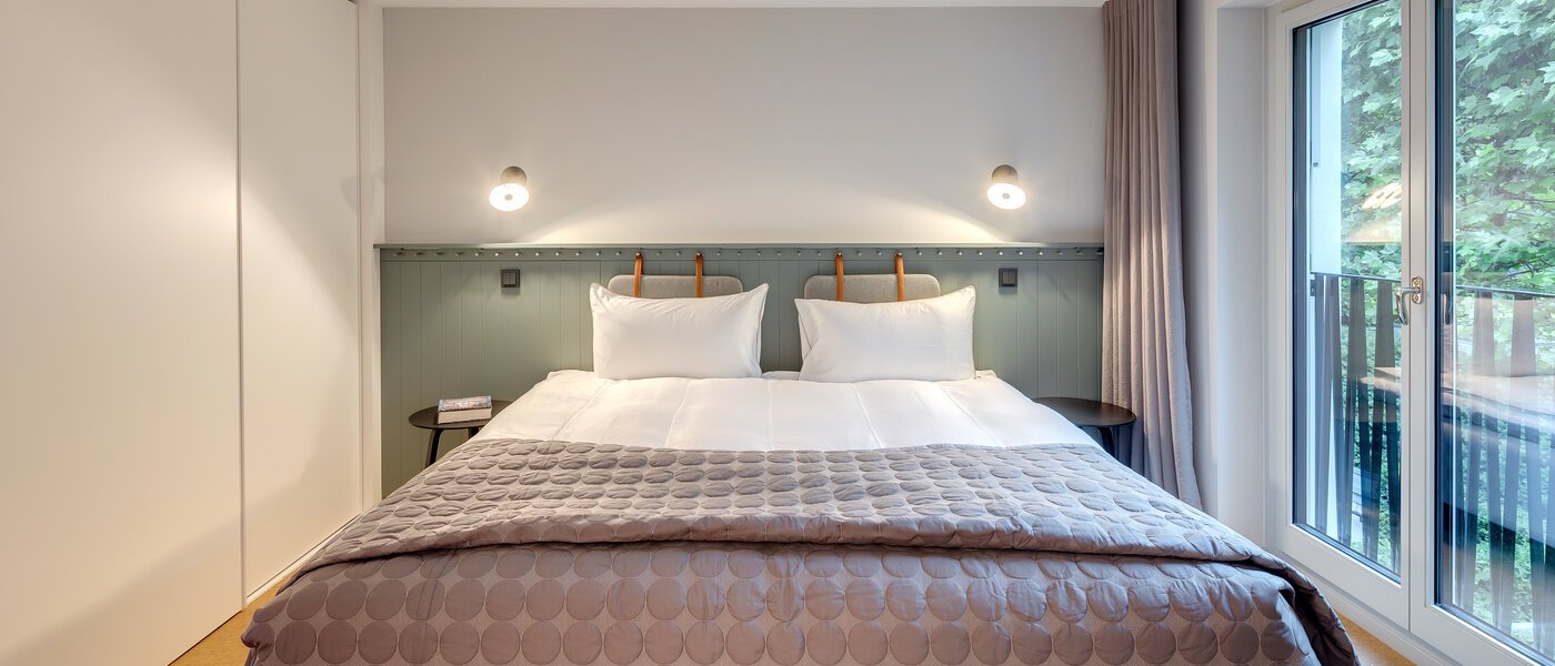 maisonnette con galleria München Herzogpark 01 zona notte 12616