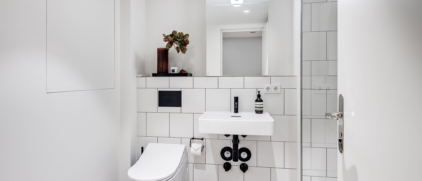 maisonnette con galleria München Herzogpark 03 bagno 12618