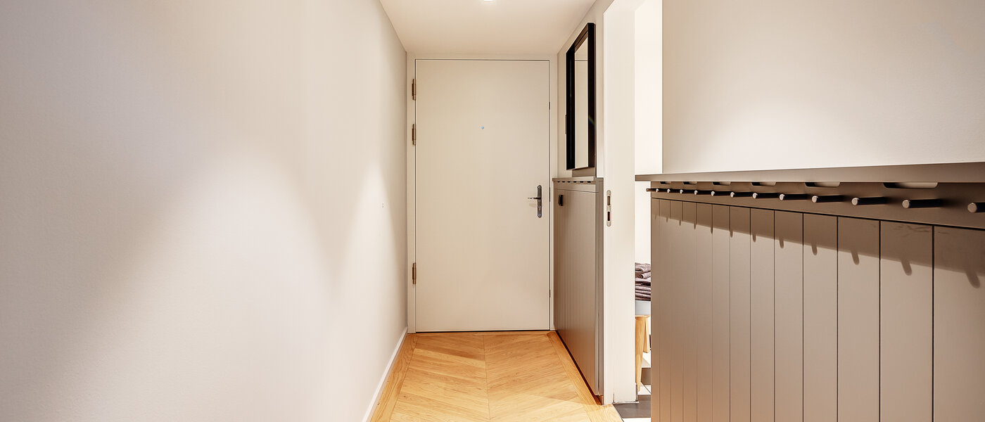 maisonnette con galleria München Herzogpark 01 ingresso/corridioio 12618