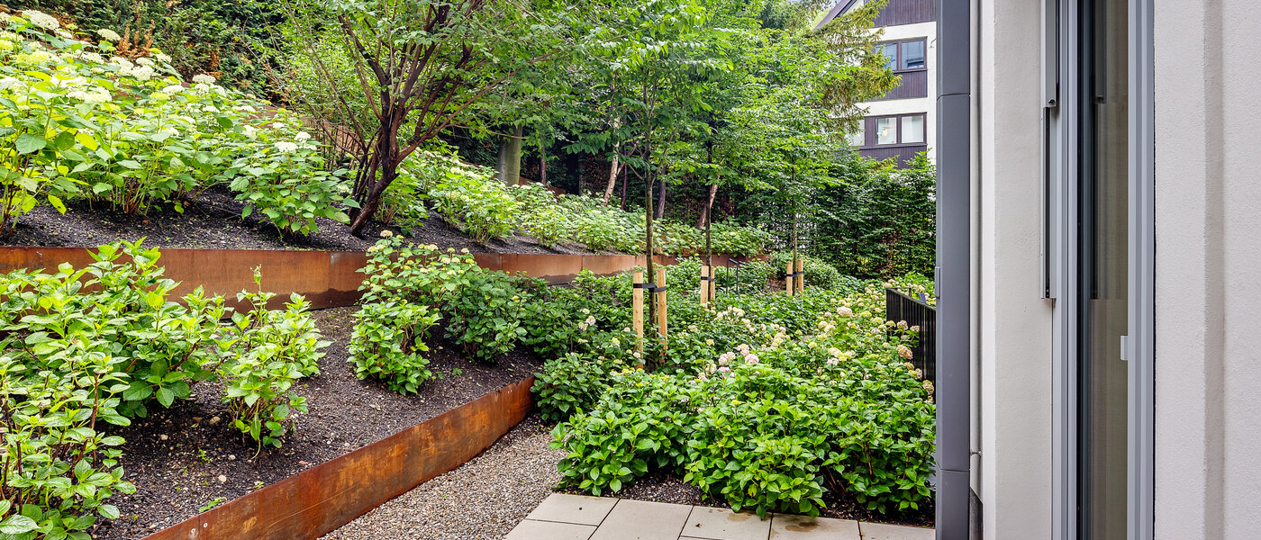 maisonnette con galleria München Herzogpark 03 terrazza 12618