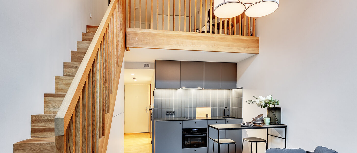 maisonnette con galleria München Herzogpark 04 zona living 12618