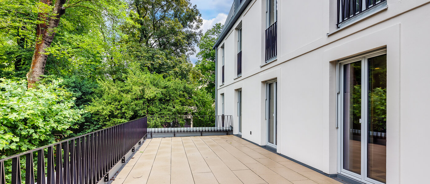 appartamento München Herzogpark 03 terazzo condiviso 12619