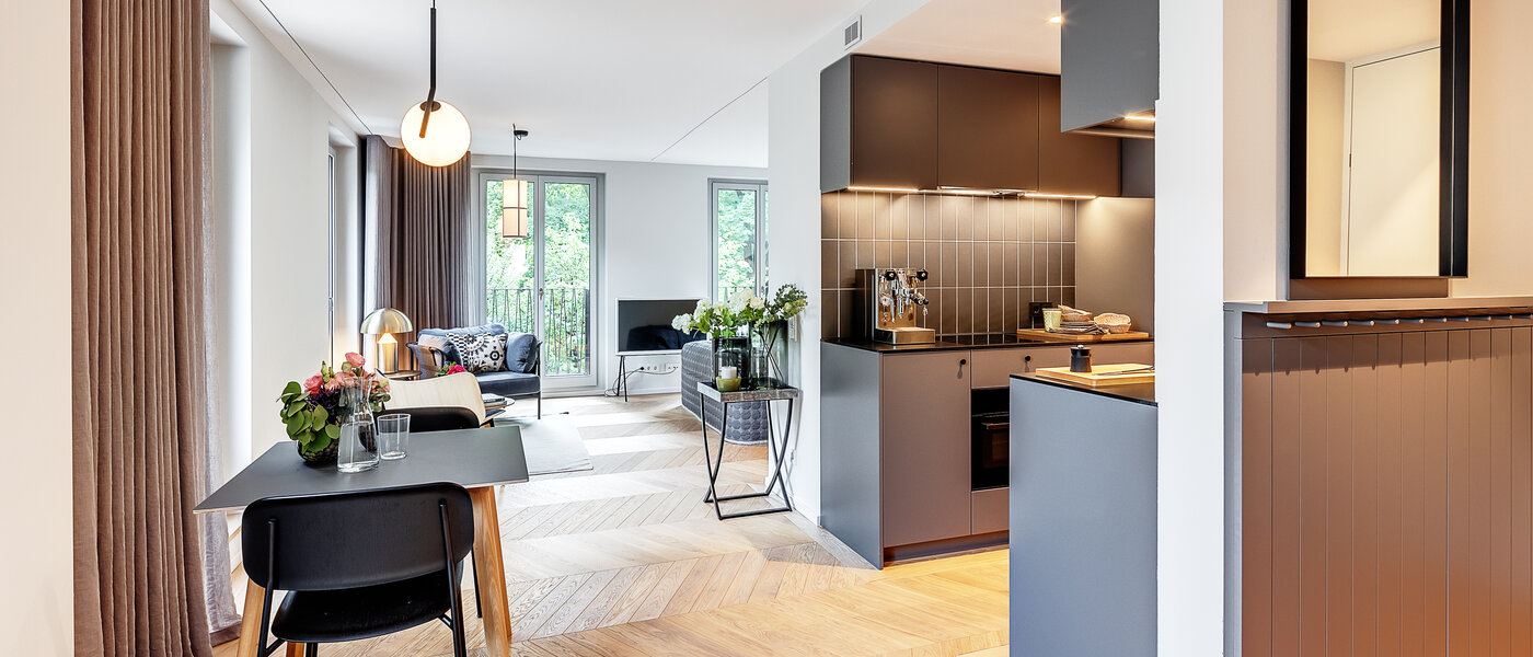 appartamento München Herzogpark 01 zona living 12619