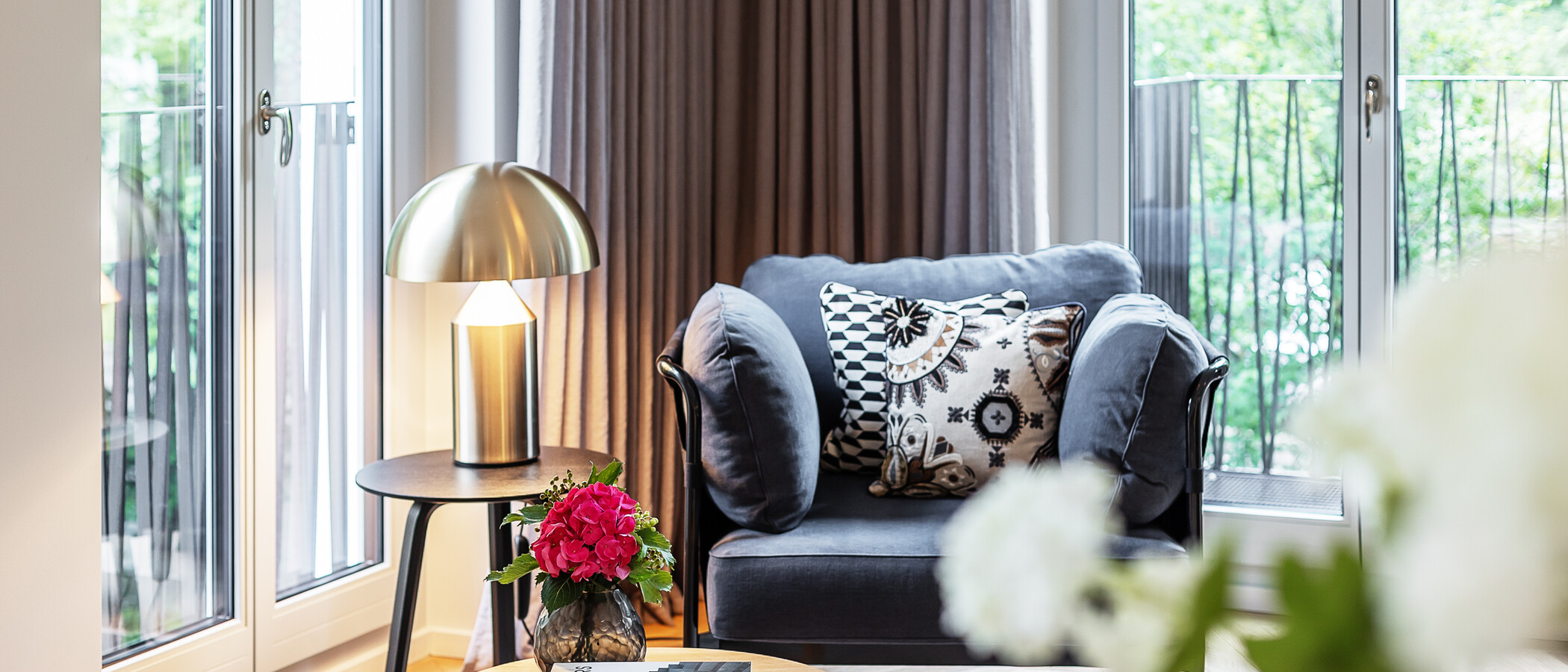 appartamento München Herzogpark 04 zona living 12619