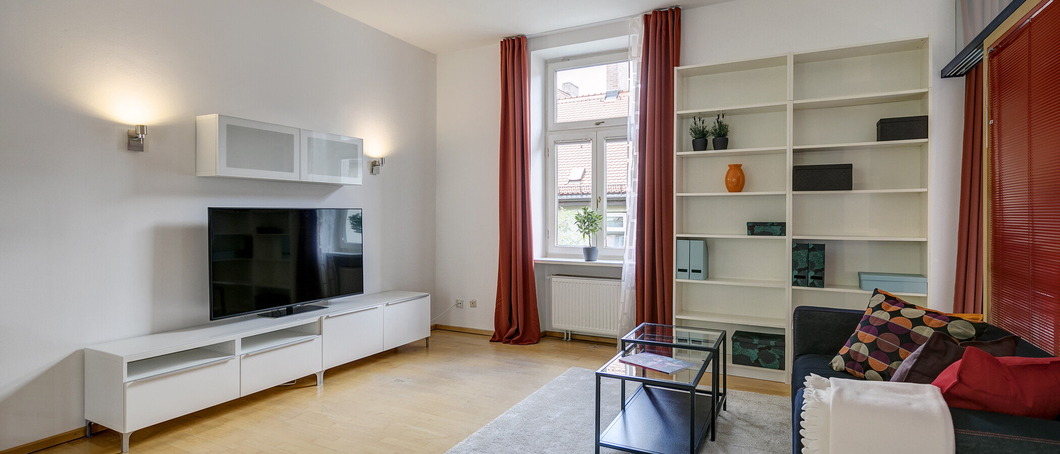 appartamento München Schwabing (links der Leopoldstraße) 03 zona living 1262