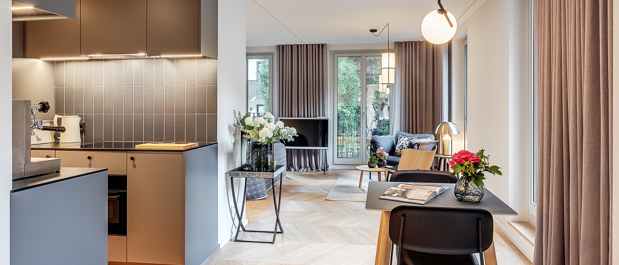 appartamento München Herzogpark 01 zona living 12620