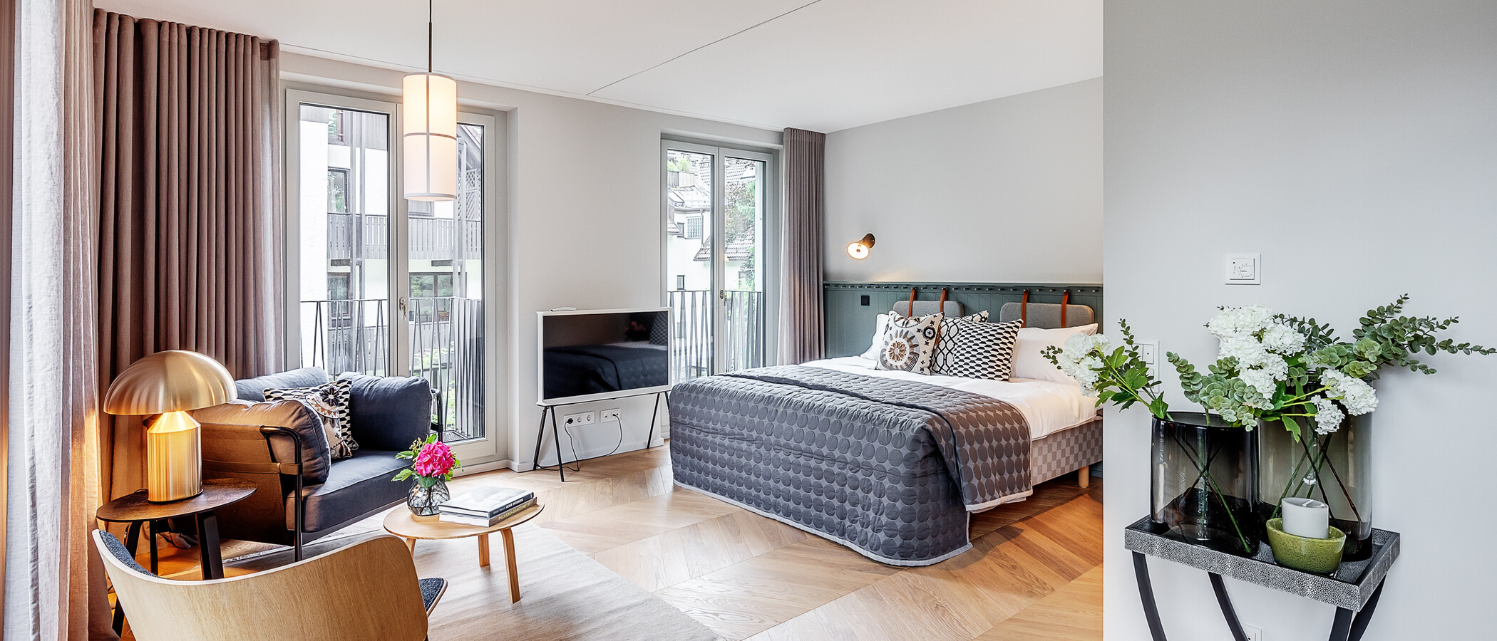appartamento München Herzogpark 01 zona living 12621