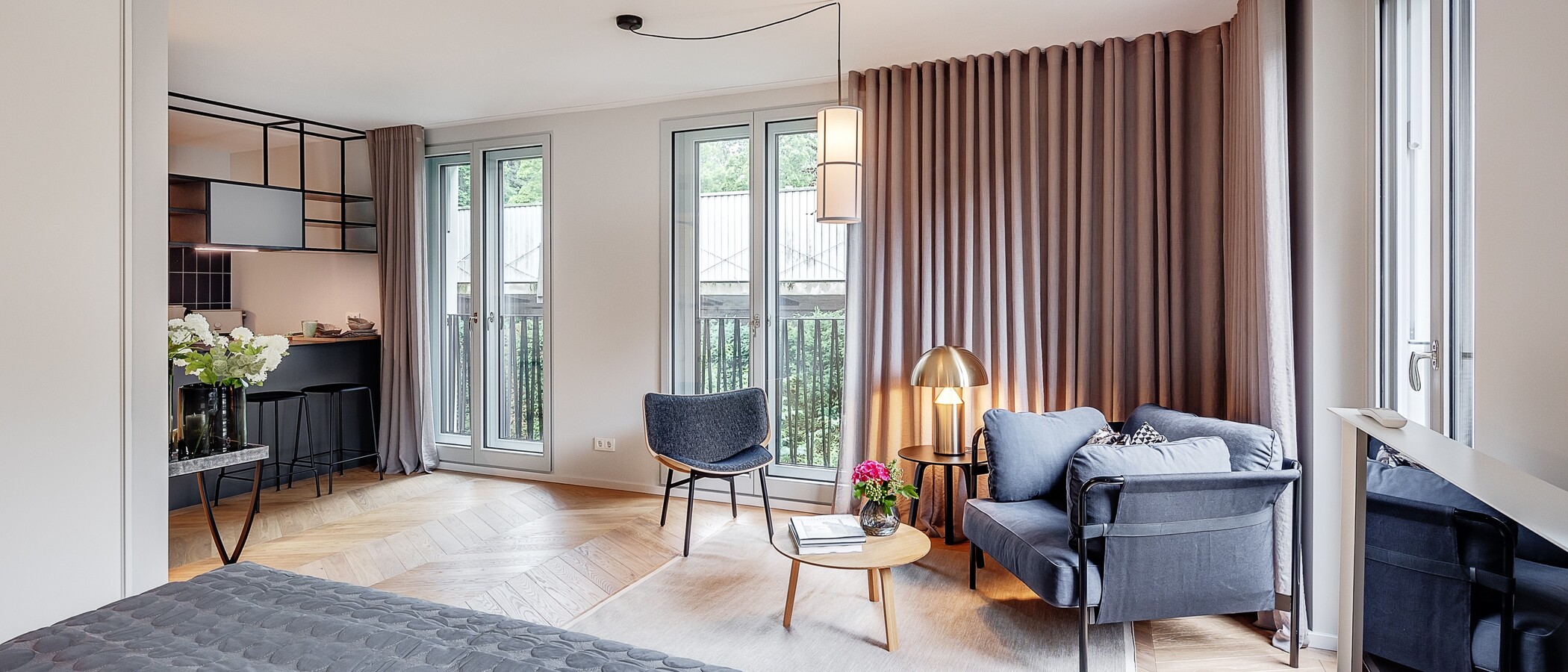 appartamento München Herzogpark 04 zona living 12621