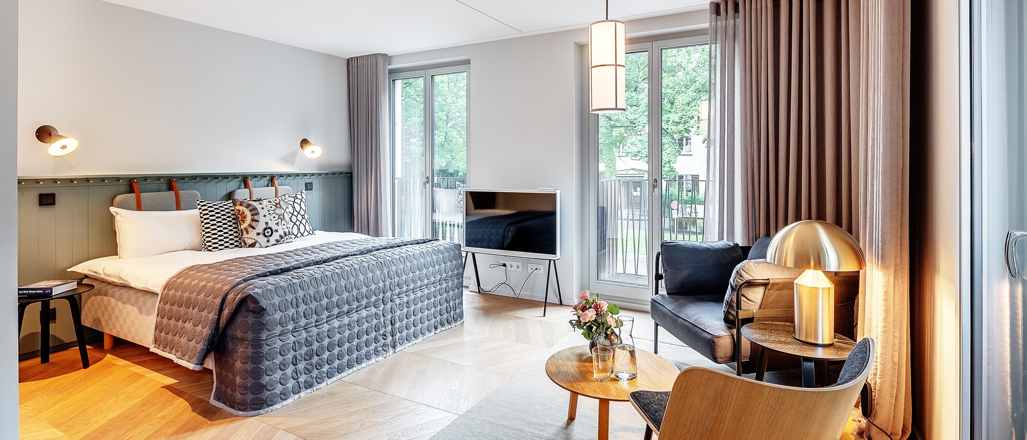 appartamento München Herzogpark 03 zona living 12628