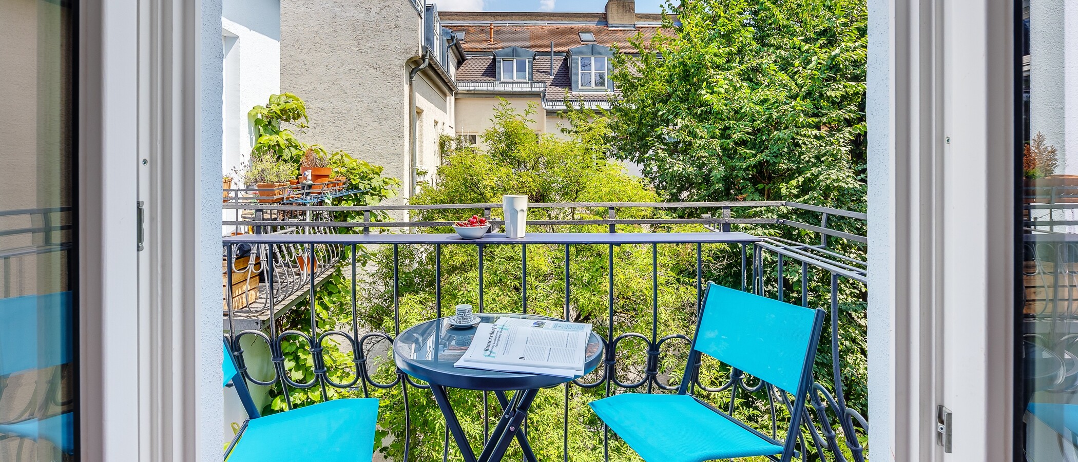 appartamento München Sendling 01 balcone 12634