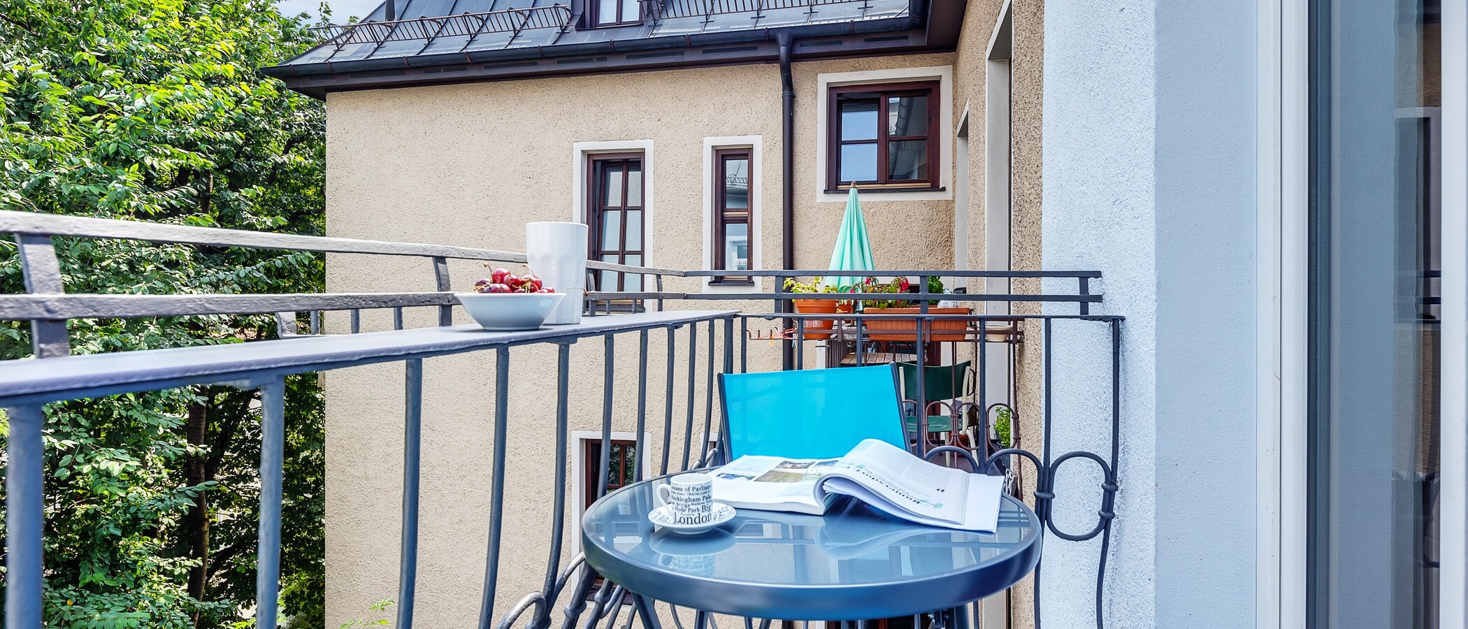 appartamento München Sendling 02 balcone 12634