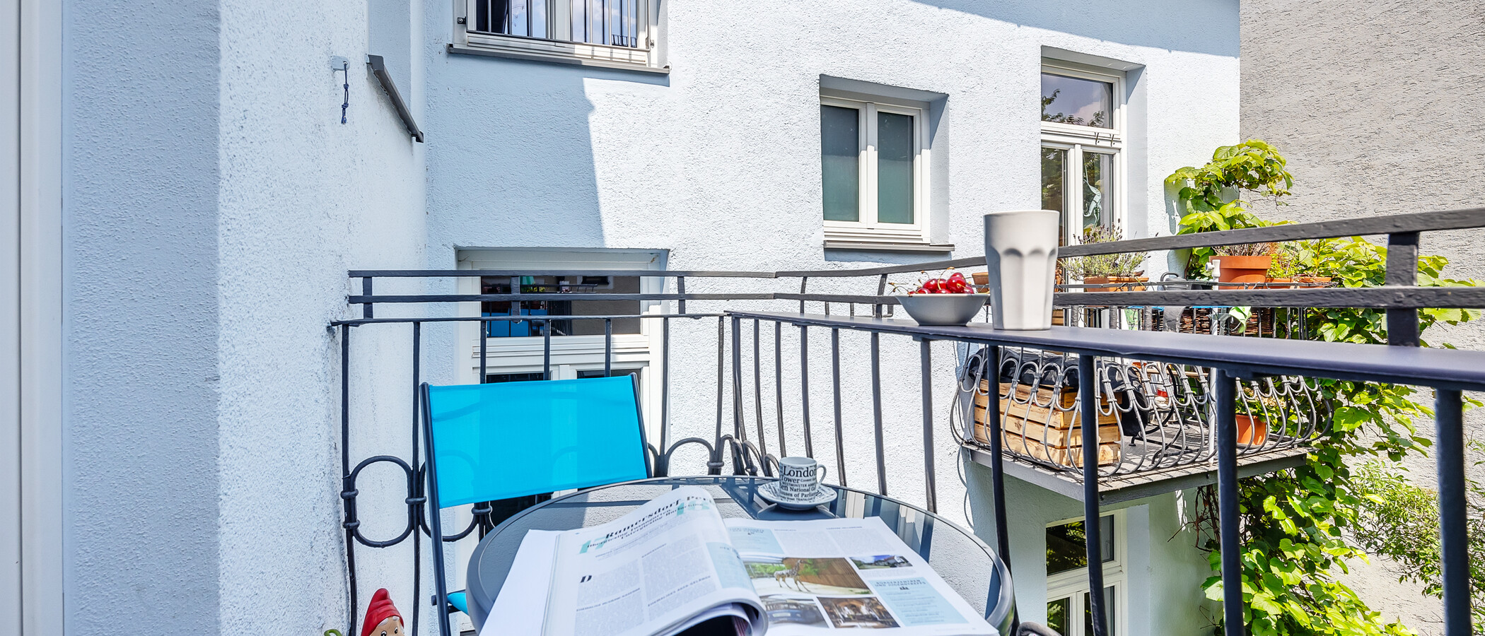 appartamento München Sendling 03 balcone 12634