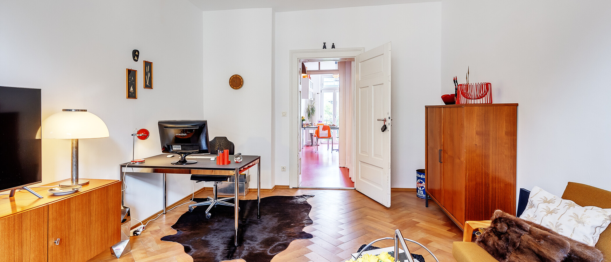 appartamento München Sendling 04 zona living 12634