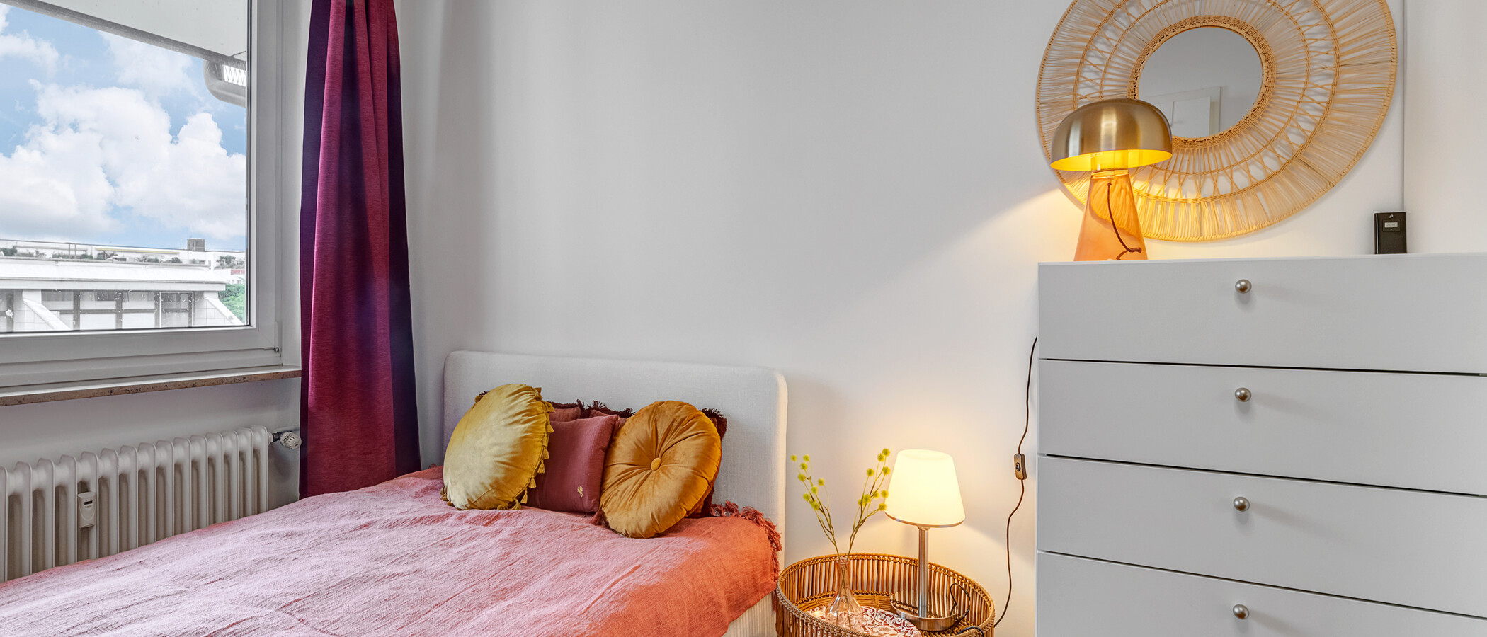 appartamento München Schwabing-West 01 camera da letto 12641