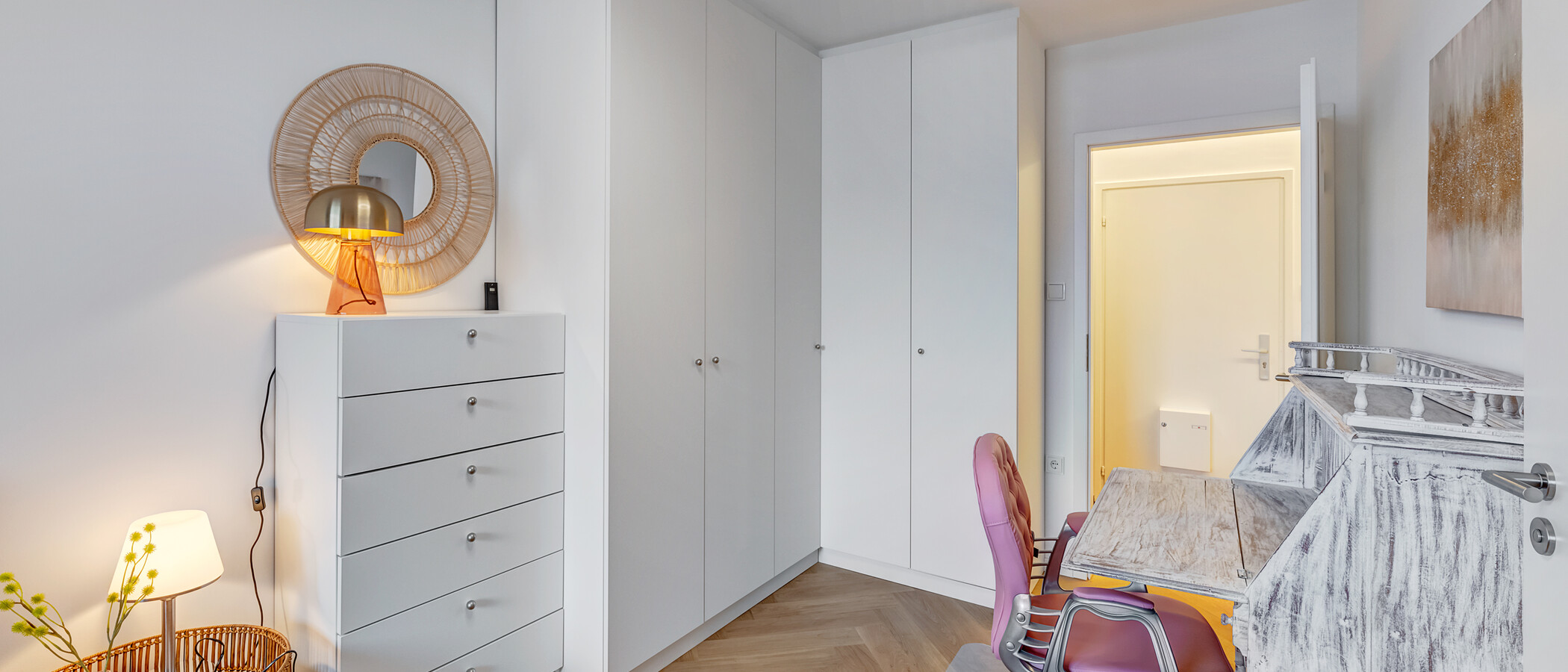 appartamento München Schwabing-West 04 camera da letto 12641