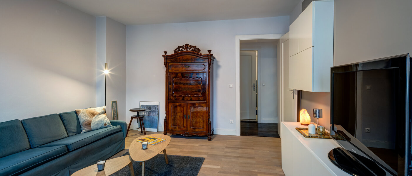 appartamento München Glockenbachviertel 03 zona living 12645