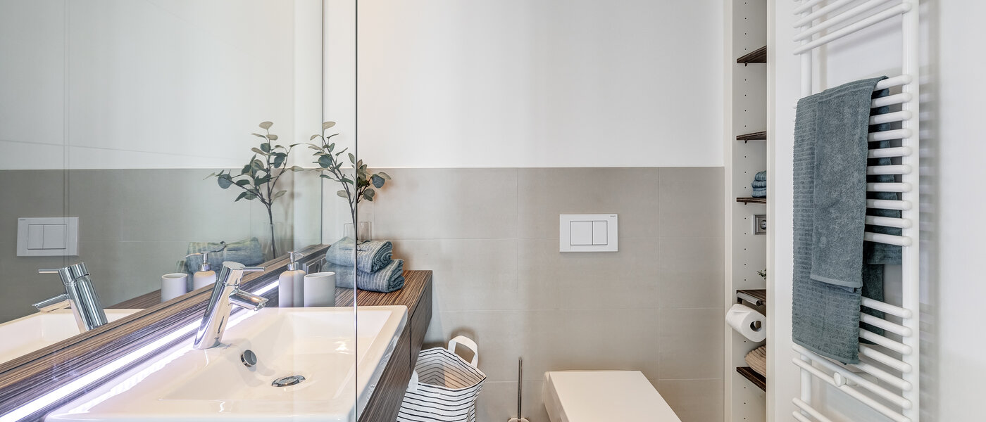 appartamento München Olympiadorf 02 bagno 12647