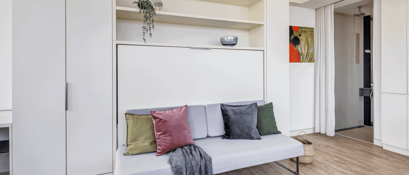 appartamento München Olympiadorf 01 zona notte 12647