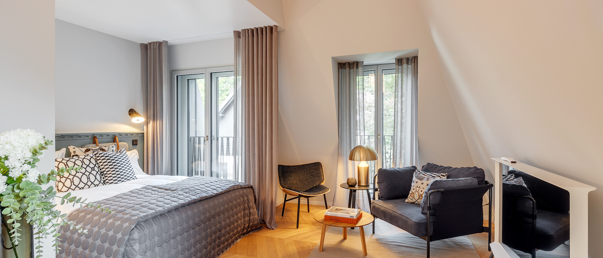 appartamento München Herzogpark 01 zona living 12651
