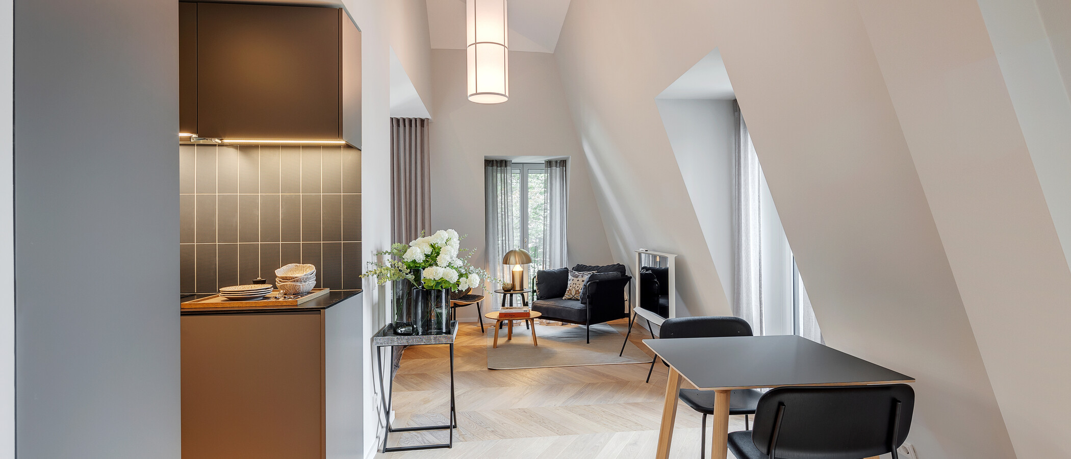 appartamento München Herzogpark 05 zona living 12651