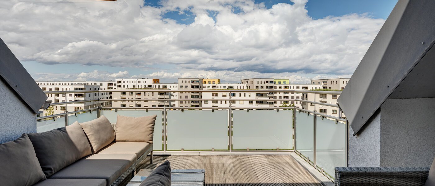 maisonette München Pasing 03 terrazza sul tetto 12653