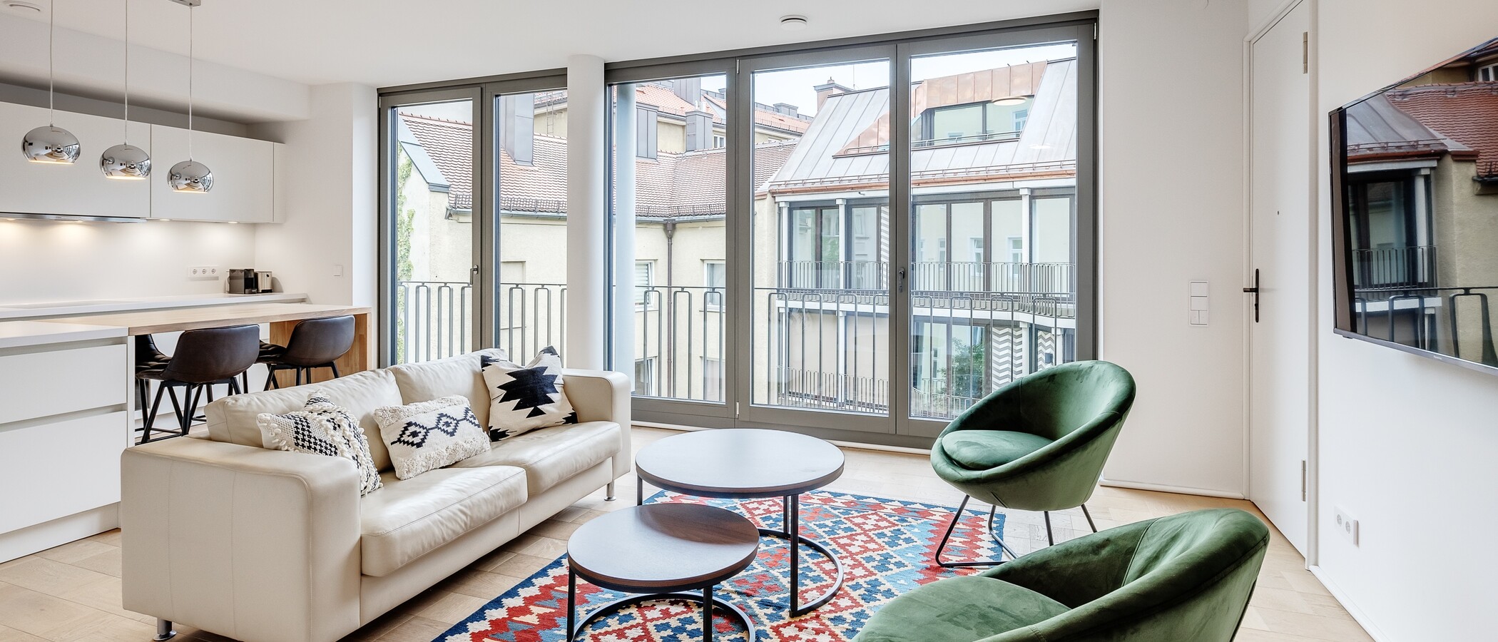 appartamento München Gärtnerplatzviertel 02 zona living 12664